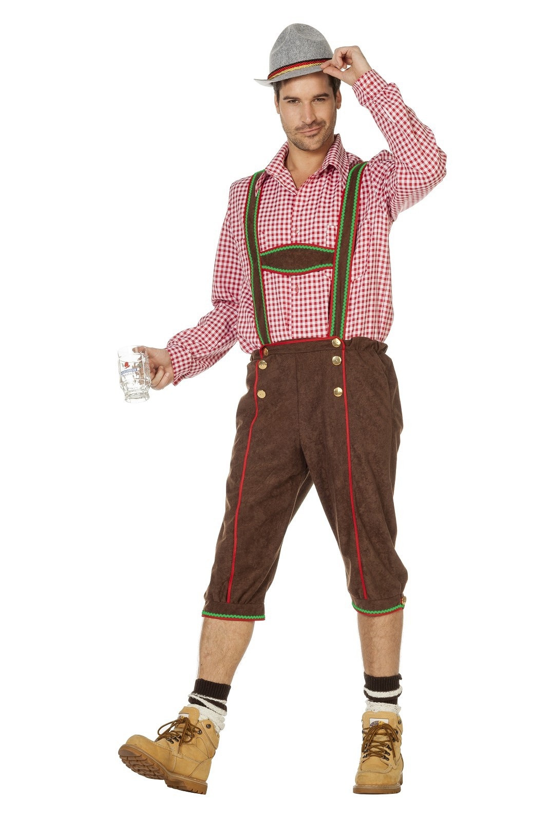 Oktoberfest broek bruin elite