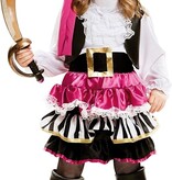 Piraten Kostuum Pink Premium