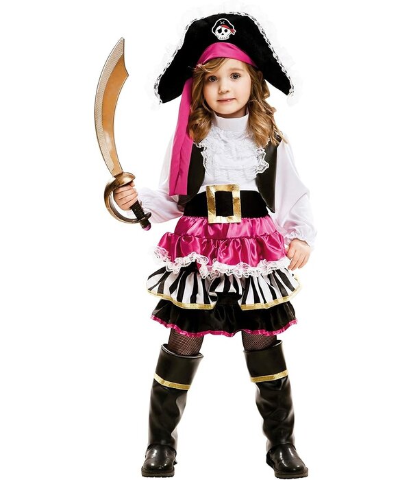 Piraten Kostuum Pink Premium