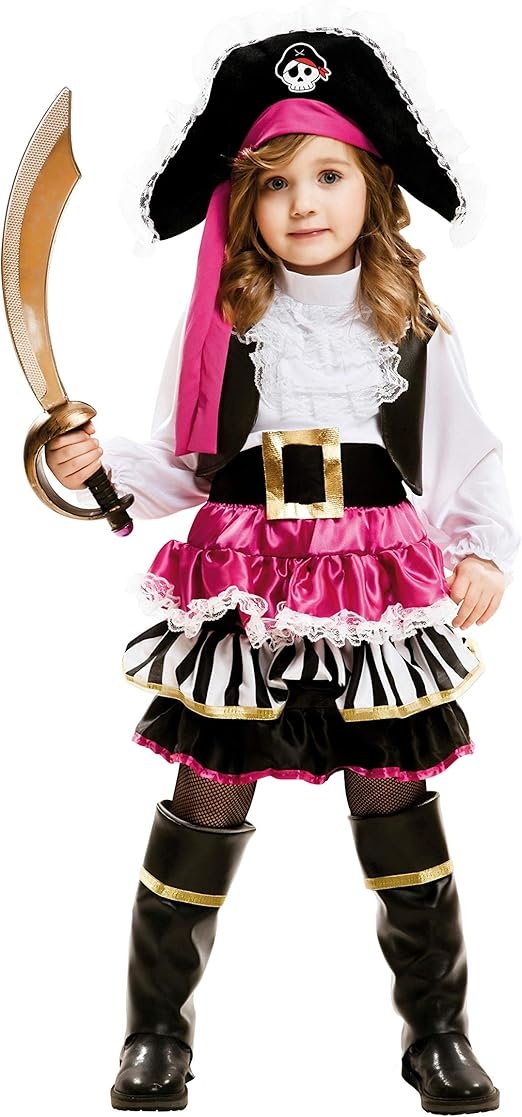 Piraten Kostuum Pink Premium