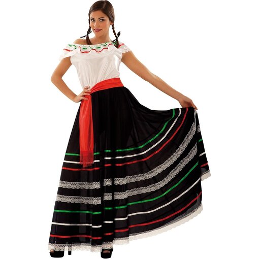 Mexicaanse Danseres Kostuum Volwassenen