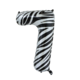 Folieballon Cijfer 7 Zebra (86cm)