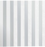 Servetten Zilver/Wit Gestreept Chique (20st)