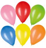 Set Latex Ballonnen 6 Kleuren (50st)