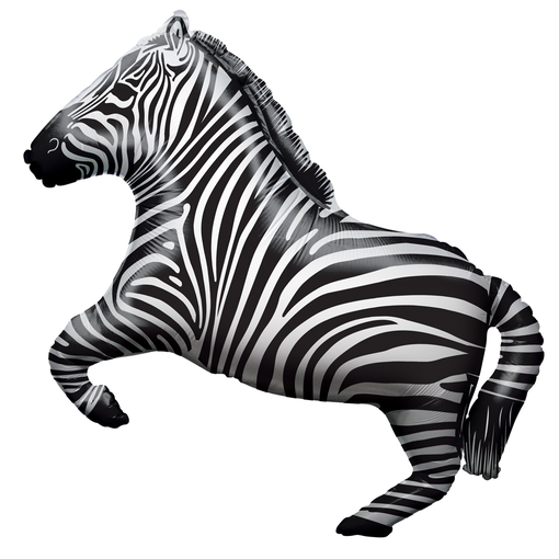Zebra Folieballon (71cm)