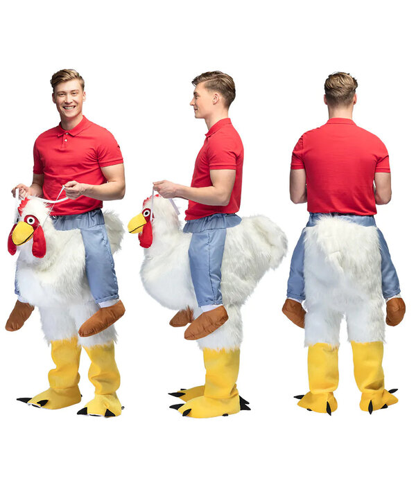 Kippen Rijder Kostuum Nuggie