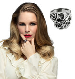 Piraten Ring Doodshoofd (20mm)