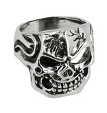 Piraten Ring Doodshoofd (20mm)