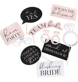 Foto Booth Props Vrijgezellenfeest (10st)