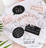 Foto Booth Props Vrijgezellenfeest (10st)