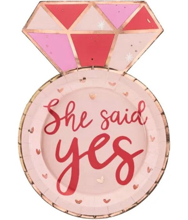 Ringborden 'She Said Yes' (6st)