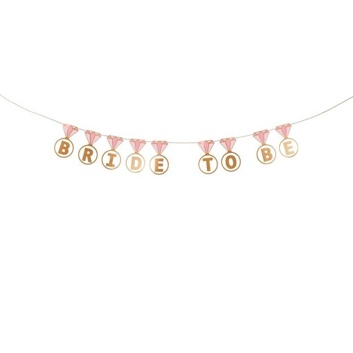 Banner Ringen 'Bride To Be' (2,5m)