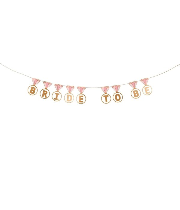 Banner Ringen 'Bride To Be' (2,5m)