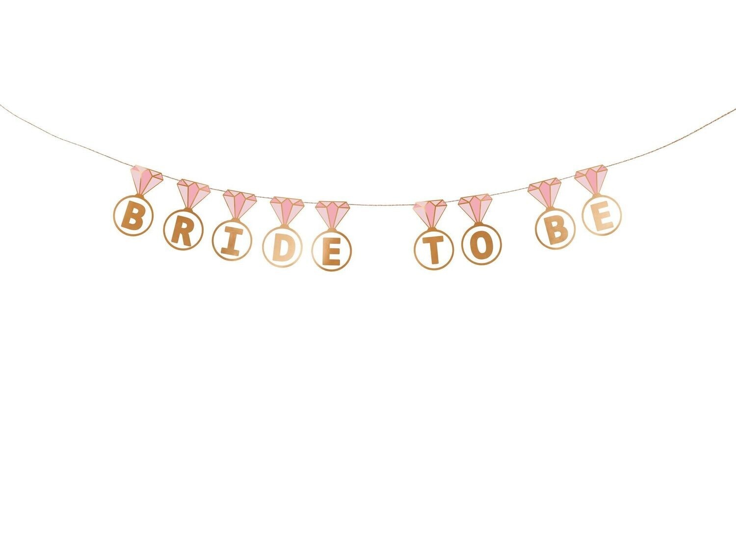 Banner Ringen &apos;Bride To Be&apos; (2,5m)