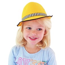 Hoed kind geel