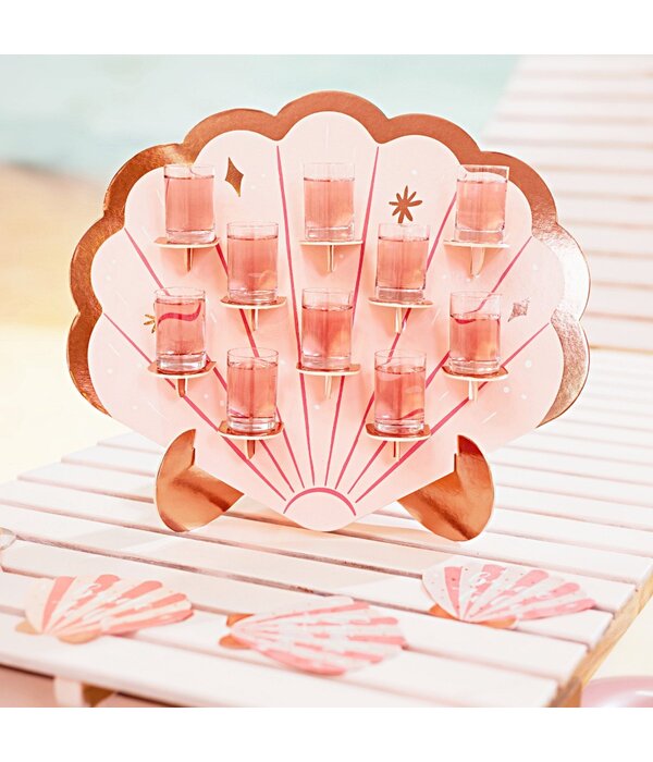 Shotjes Standaard Schelp (43x38cm)