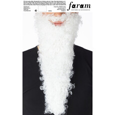 Lange Witte Kabouterbaard Krul