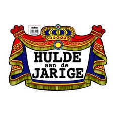 Huldeschild jarige