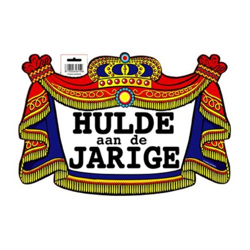 Huldeschild jarige