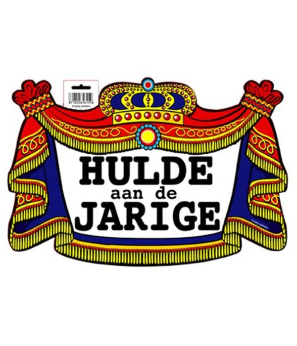 Huldeschild jarige