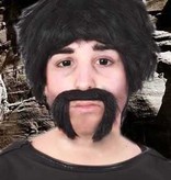 Snor macho man zwart