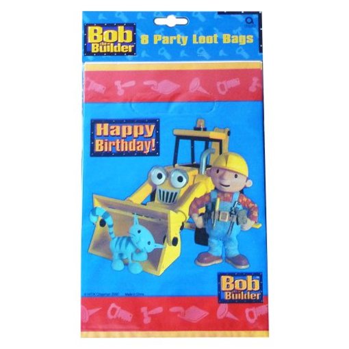 Uitdeelzakjes Verjaardag Bob de Bouwer