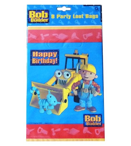 Uitdeelzakjes Verjaardag Bob de Bouwer