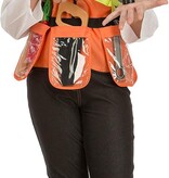 Bouwvakker Verkleed Set Oranje Kind