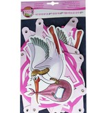 Letterslinger Hoera een meisje