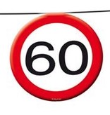 Vlaggenlijn verkeersbord '60'