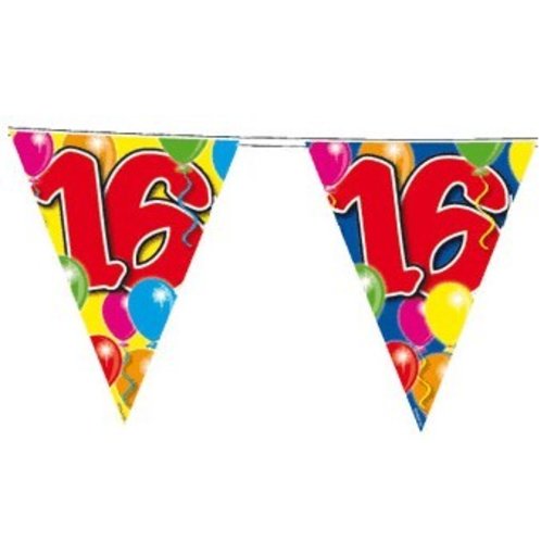 Vlaggenlijnlijn leeftijd '16'