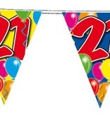 Vlaggenlijn leeftijd '21'