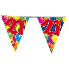 Vlaggenlijn leeftijd '21'
