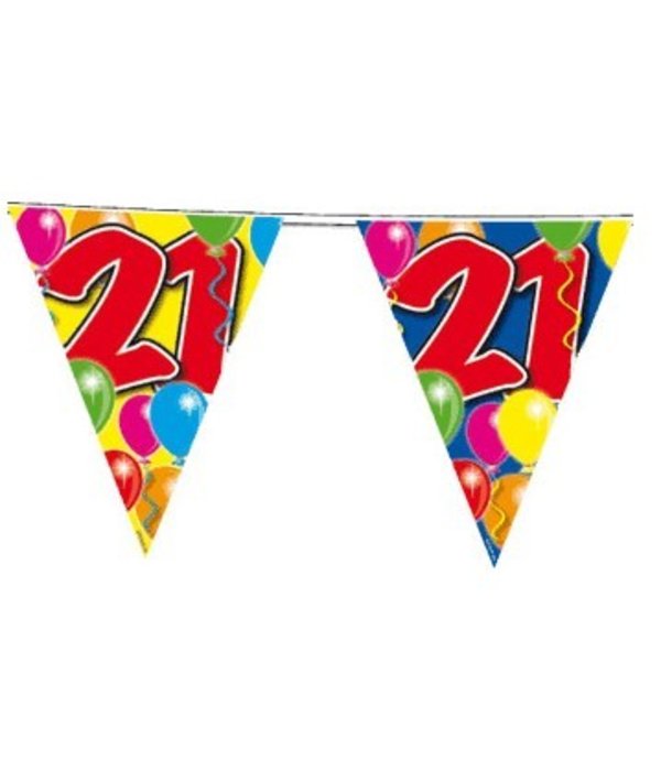 Vlaggenlijn leeftijd '21'