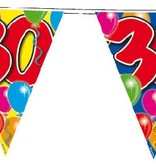 Vlaggenlijn leeftijd '30'