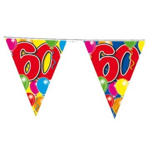 Vlaggenlijn leeftijd '60'