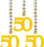 Hangdecoratie 50-jarig huwelijk