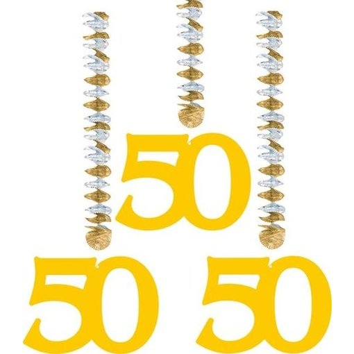 Hangdecoratie 50-jarig huwelijk