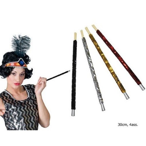 Charleston sigarettenpijpje pailletten