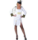 Kapitein kostuum vrouw