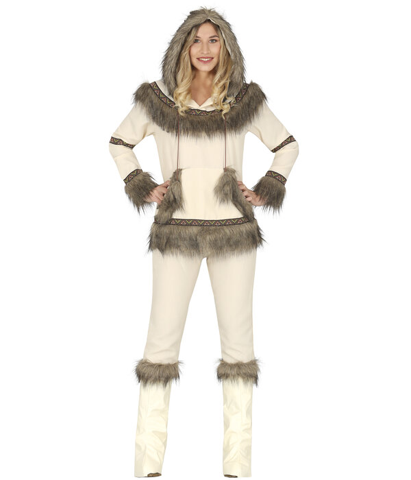 Eskimo Kostuum Vrouw Inuk
