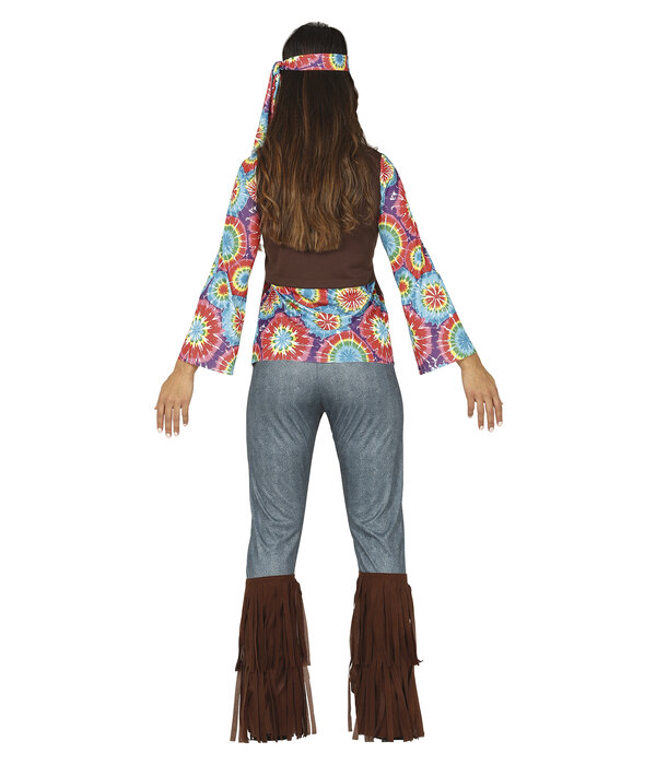 Hippie Kostuum Vrouw Peace Lotus