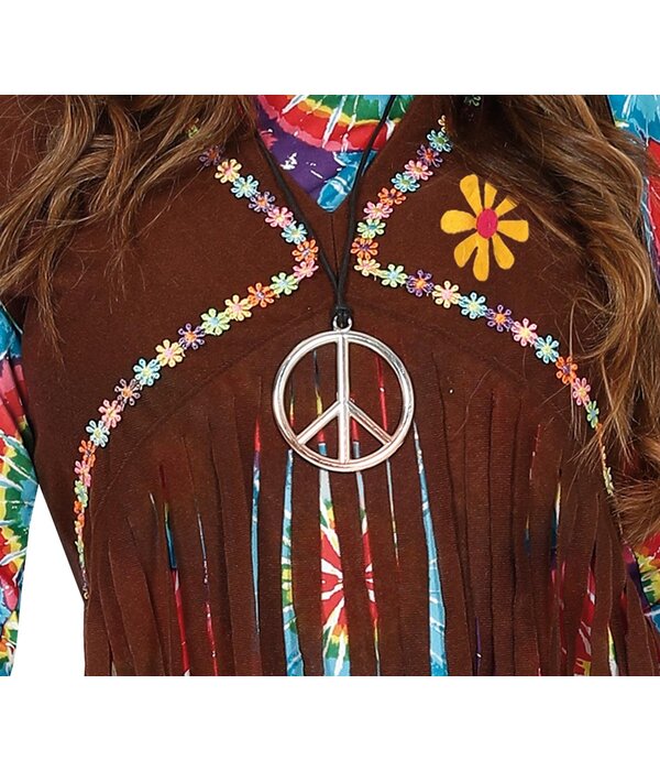 Hippie Kostuum Vrouw Peace Lotus