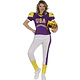 American Football Kostuum Vrouw Purple