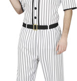 Honkbal Speler Kostuum White Mays