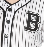 Honkbal Speler Kostuum White Mays