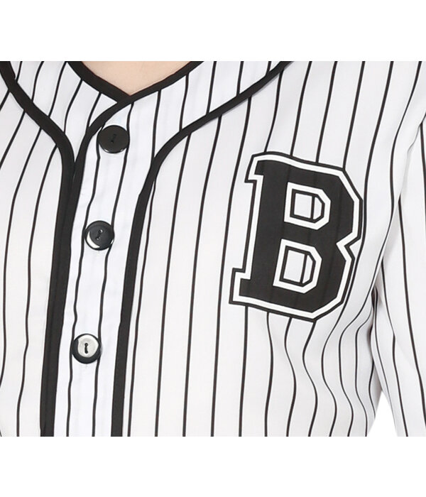 Honkbal Speler Kostuum White Mays