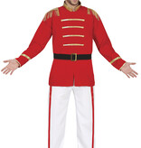 Majorette Kostuum Man Rood Martin