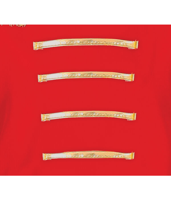 Majorette Kostuum Man Rood Martin