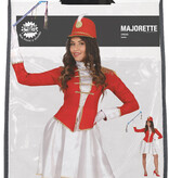 Majorette Jurk Vrouw Rood Stacey